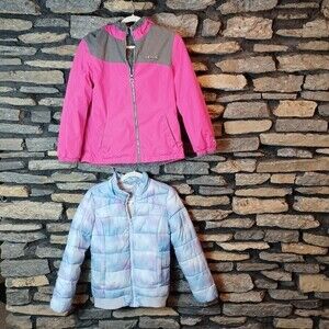 Justice ZeroXposur set of 2 winter jacket for girls sz youth 14
